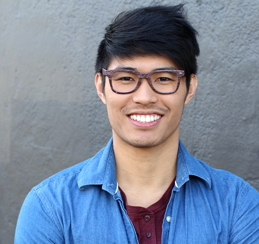 smiling young man