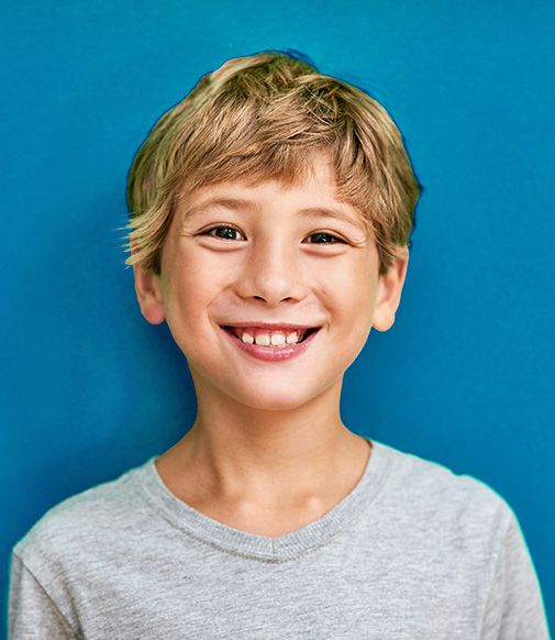 smiling young boy